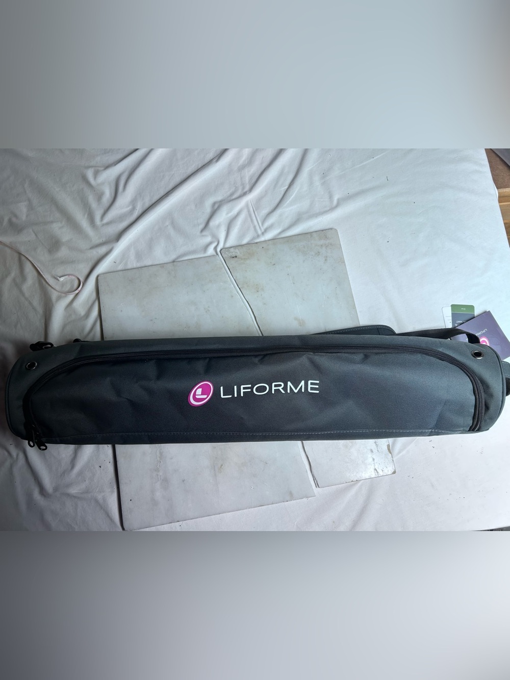 Liforme Black Yoga Mat/Accessory Bag. Bag only. New with tag